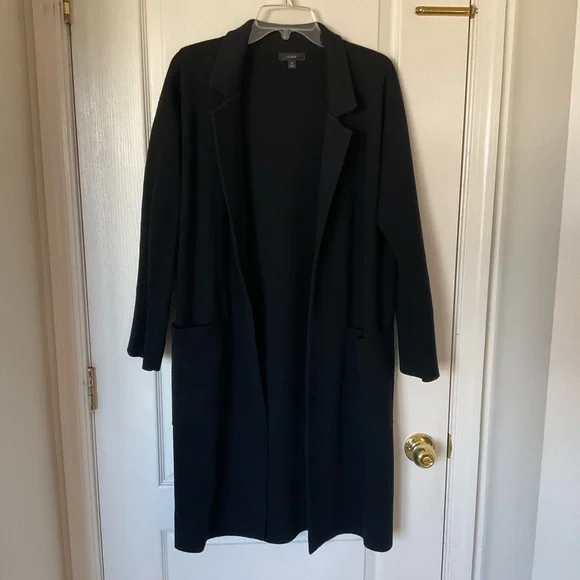 J Crew black cardigan coat - Picture 3 of 5